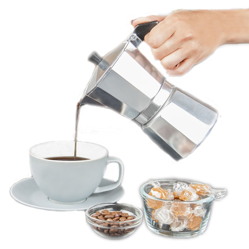 Aluminum Espresso Maker Latte  - Moka Pot Stove review and price