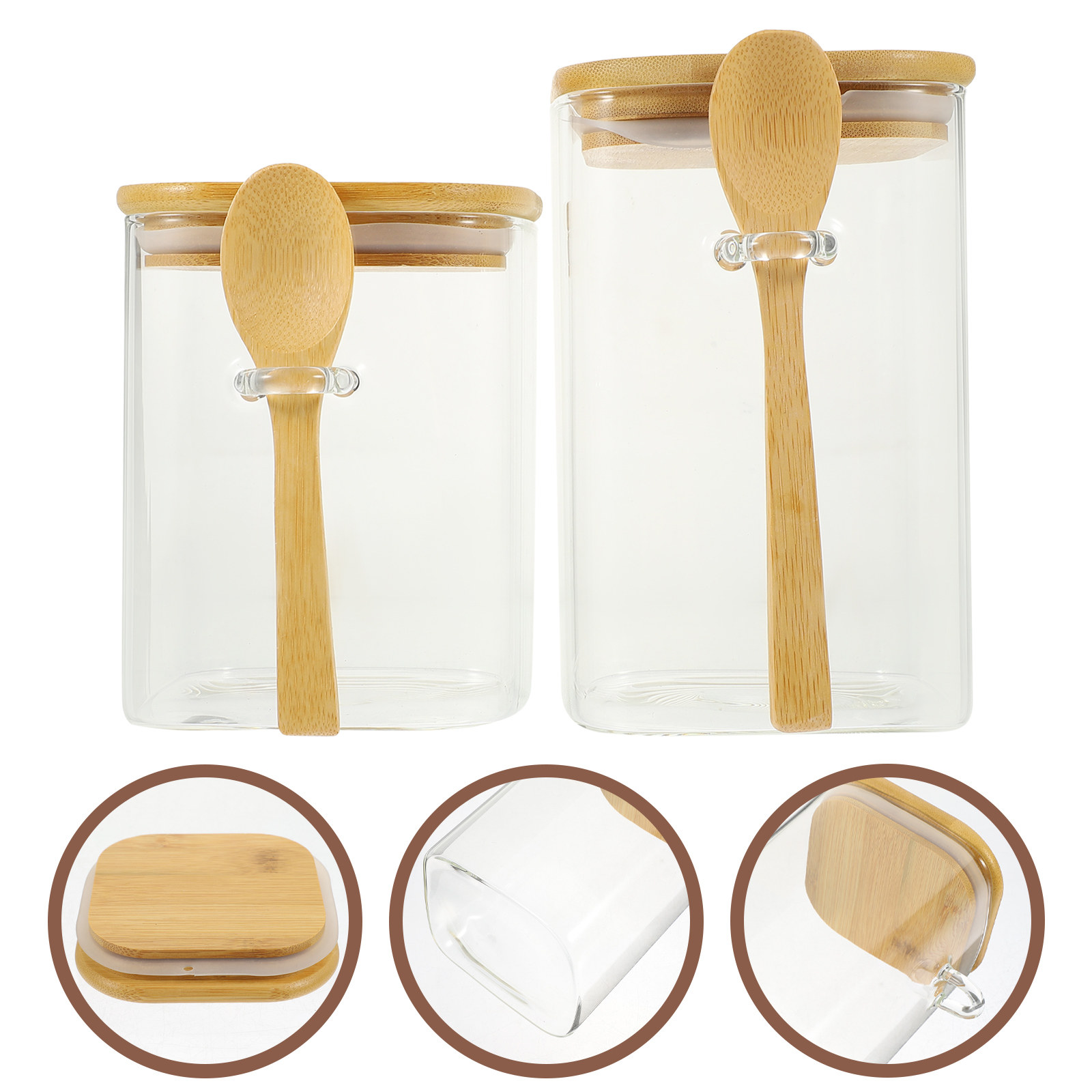 2Sets Heavy Duty Glass Coffee  - Coffee Tea Sugar review and price