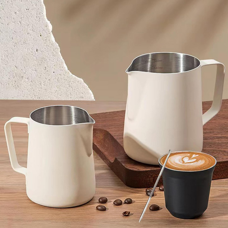 Milk Jug Stainless Steel Measu - Barista Milk Jug review and price