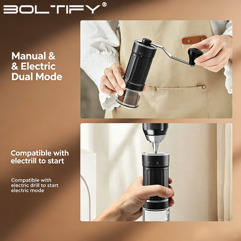 BOLTIFY High-Q Adjustable Coar - Burr Hand Grinder review and price