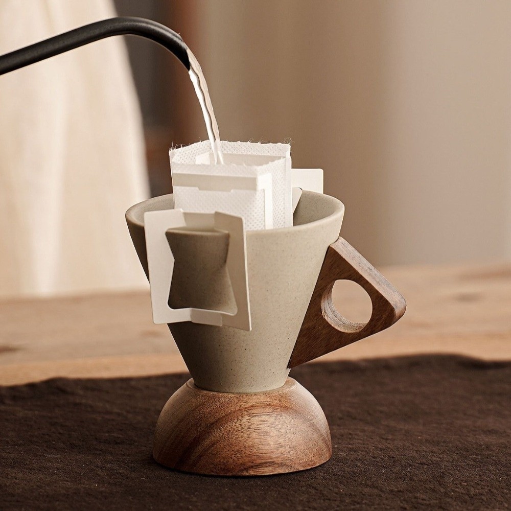 Coarse Ceramic Triangular Cone - Xbloom Coffee Tea review and price
