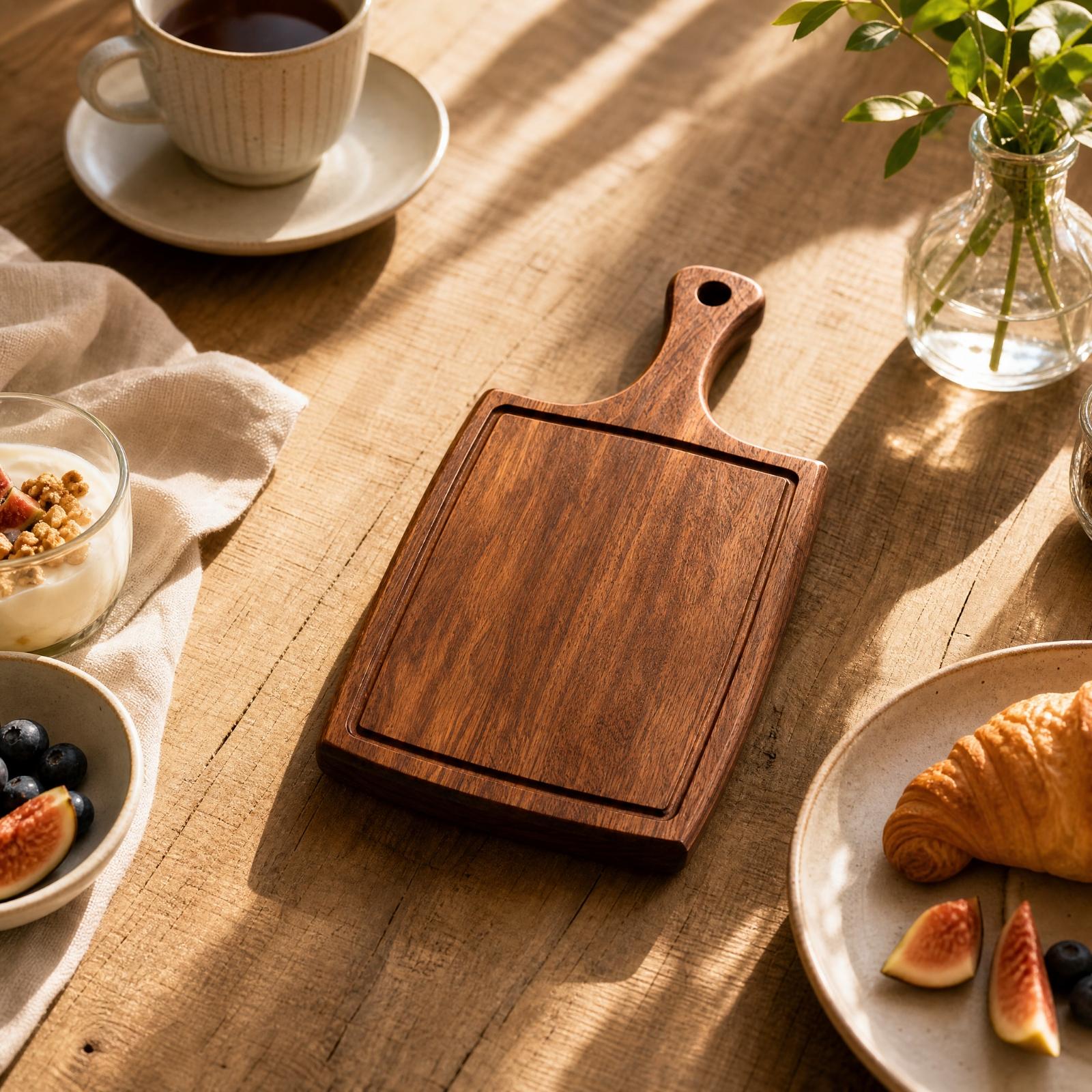 Wood Serving Tray with Hanging - Coffee Tea & Espresso Appliances review and price