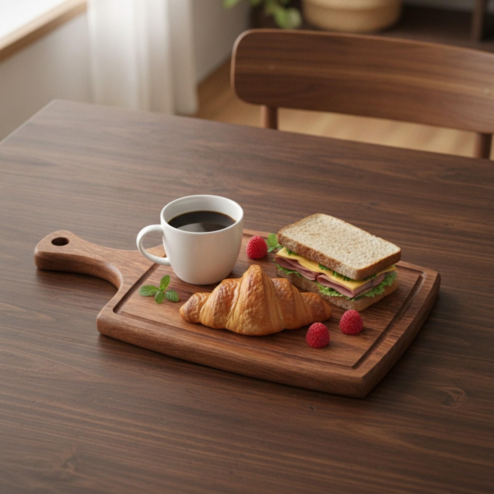 Wood Serving Tray with Hanging - Coffee Tea & Espresso Appliances review and price