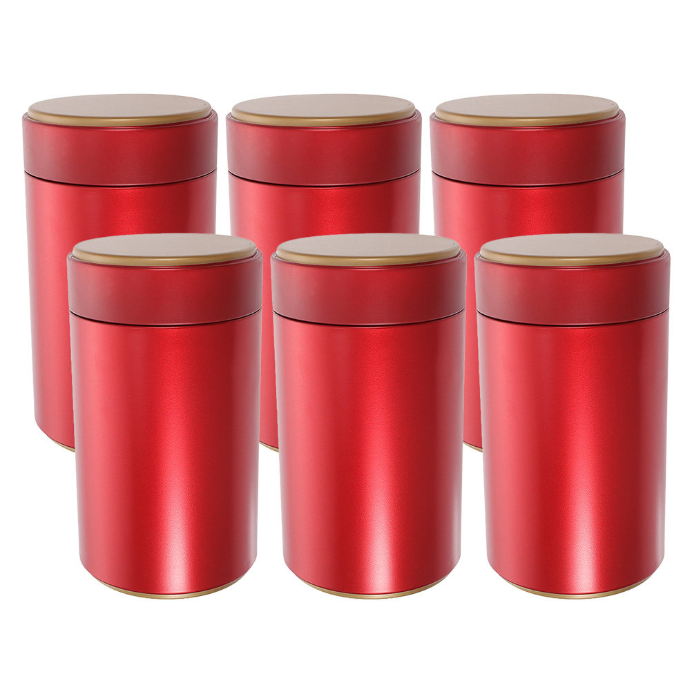 6Pcs Tinplate Tea Tin Canister - Coffee Tea Sugar review and price